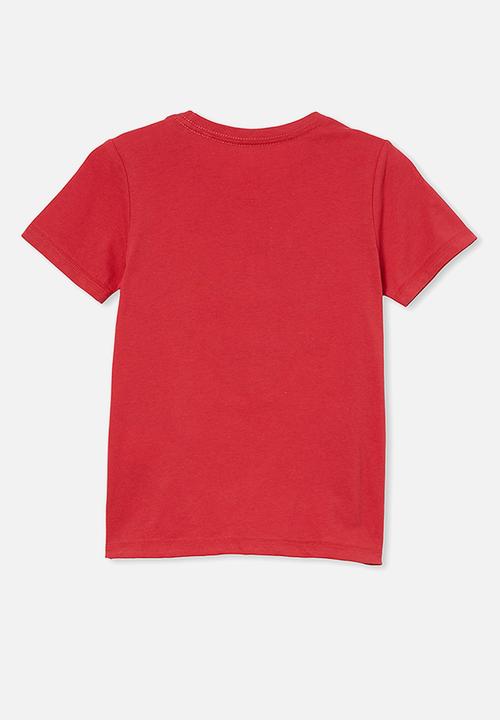 Cotton On - Downtown short sleeve tee - red
