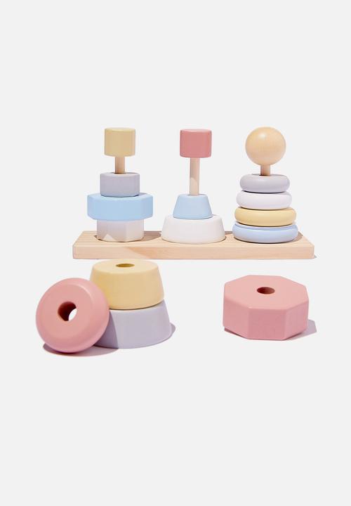 Cotton On - Sammy wooden toy - stacking base