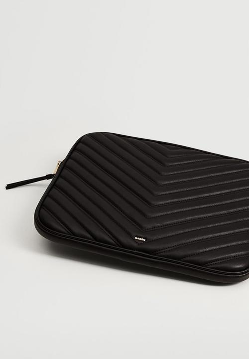 MANGO - Padded laptop case - black