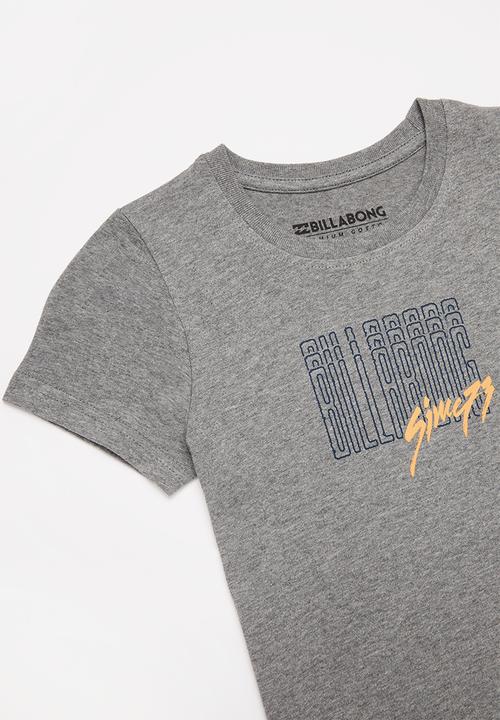 Billabong  - Groms graphic tee - grey