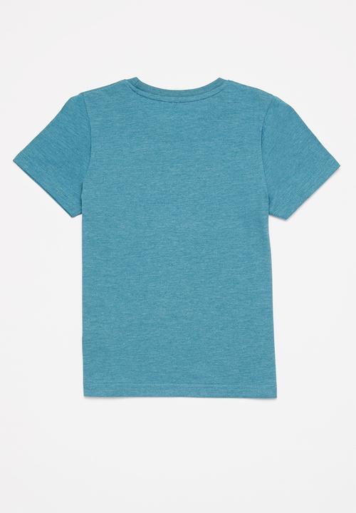 Billabong  - Groms graphic tee - blue