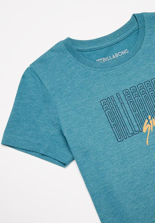 Billabong  - Groms graphic tee - blue