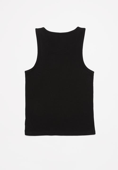 Billabong  - Boys bong cut tank - black