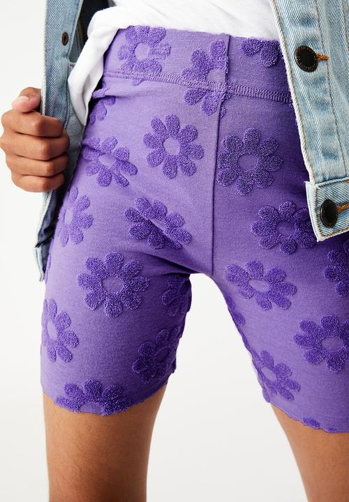 Cotton On - Hailey bike short - ultra violet 