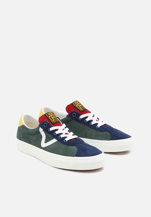 Vans - Vans sport - (mixed corduroy) multi/jungle green