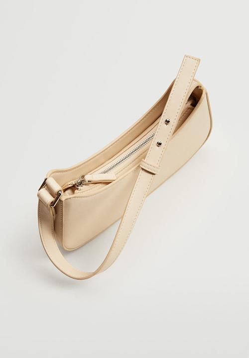 MANGO - Baguette bag - beige