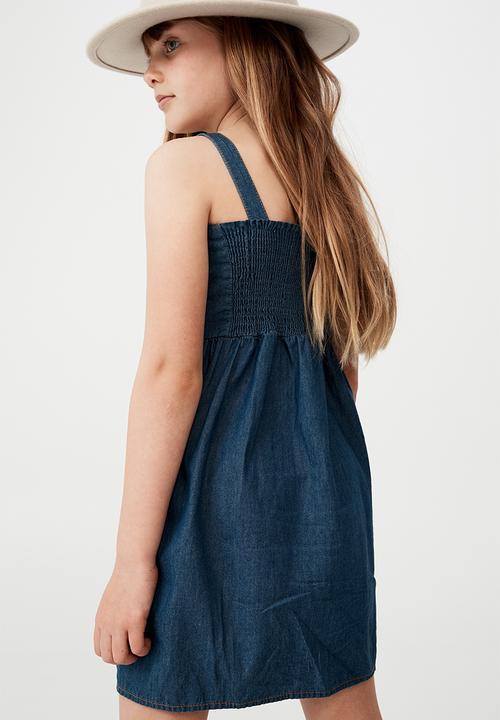Cotton On - Marissa sleeveless dress - blue