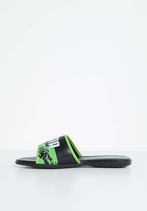 PUMA - Streetcat splash slide jr zadp - black