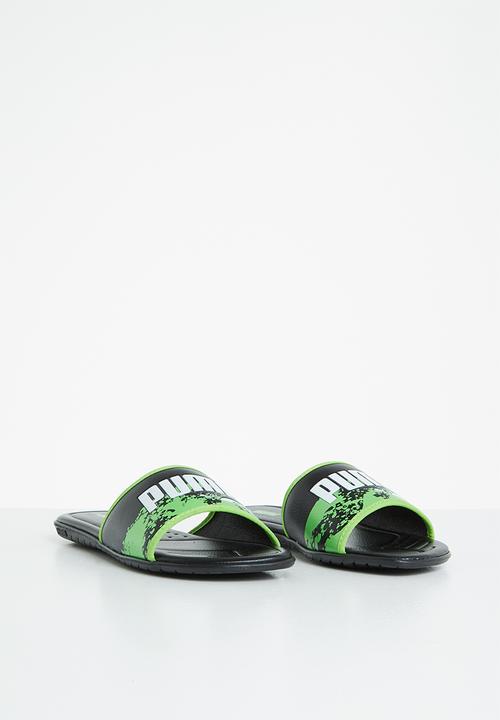PUMA - Streetcat splash slide jr zadp - black