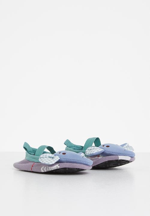 Pop Candy - Elephant pram shoe - purple