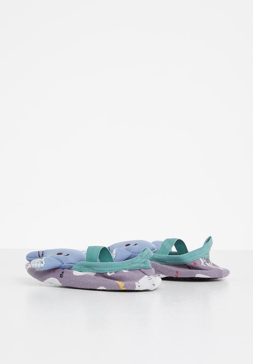 Pop Candy - Elephant pram shoe - purple