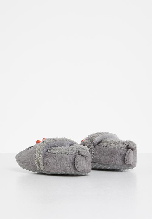Pop Candy - Baby slipper - charcoal