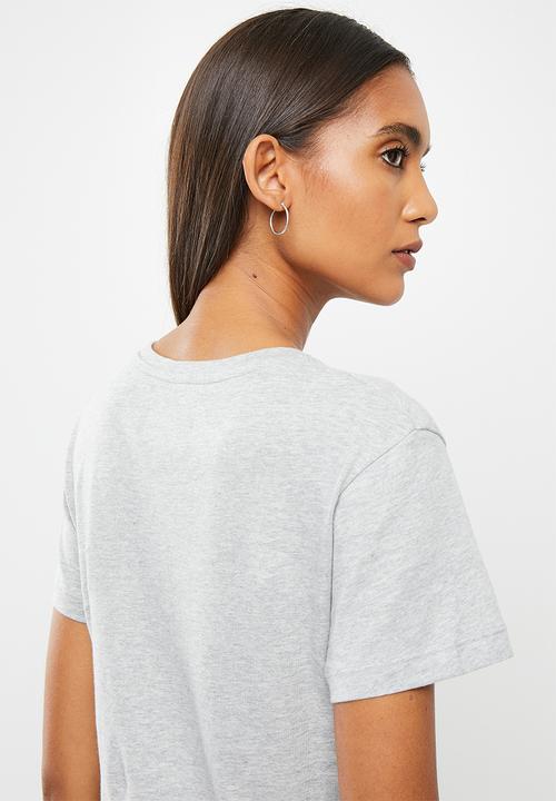 Calvin Klein - Core monogram logo regular fit tee - grey