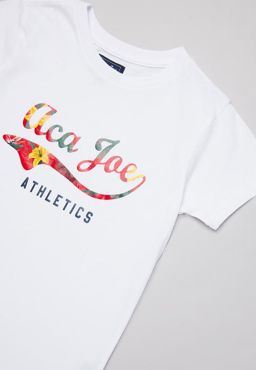 Aca Joe - Girls aca joe printed T-shirt - white