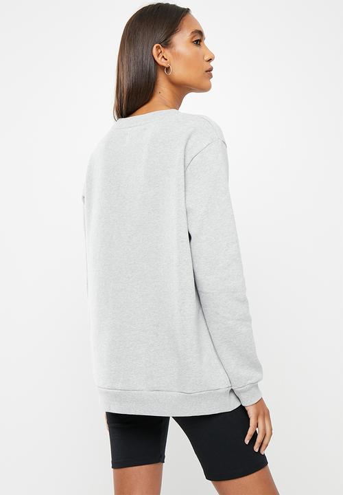 Calvin Klein - Core monogram logo sweatshirt - grey