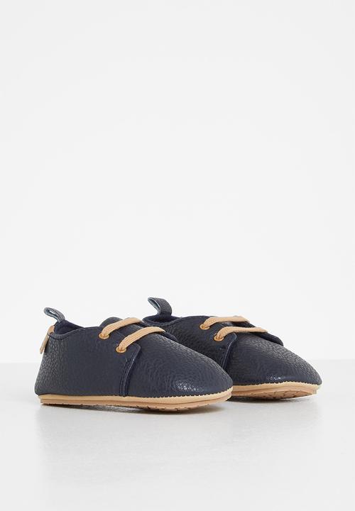 Pop Candy - Baby boys plain slip on - navy