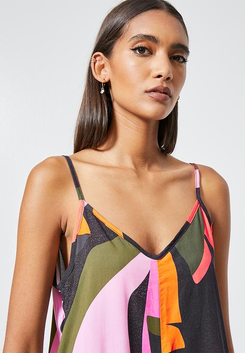 Superbalist - Low back jumpsuit - tropical shapes