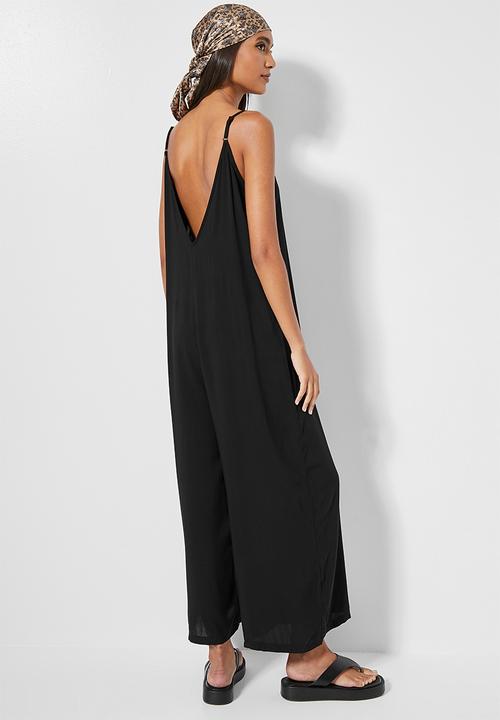 Superbalist - Low back jumpsuit - black