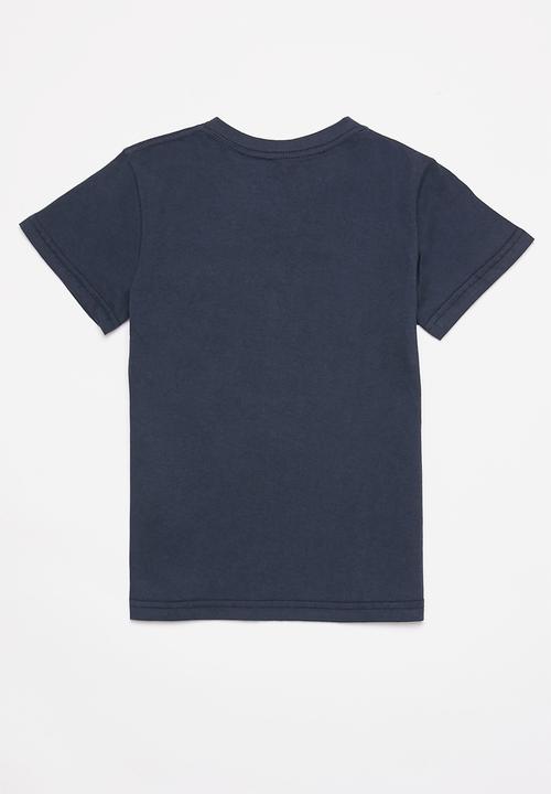 DC - Square short sleeve tee boy - navy blazer