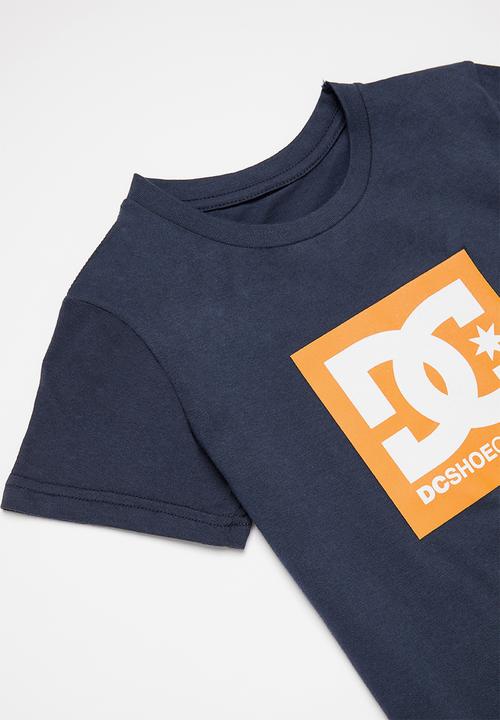 DC - Square short sleeve tee boy - navy blazer