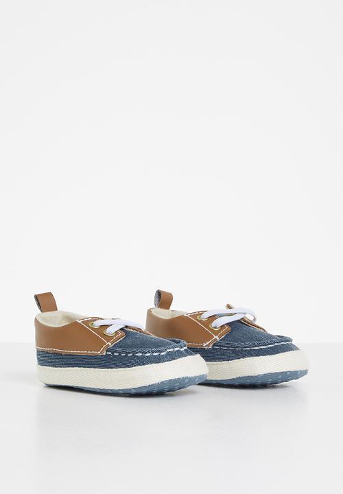 Pop Candy - Baby boat shoe - blue