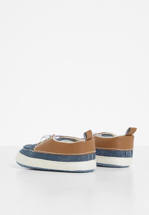Pop Candy - Baby boat shoe - blue