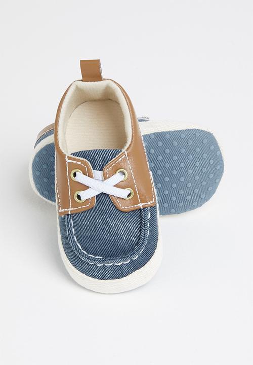 Pop Candy - Baby boat shoe - blue