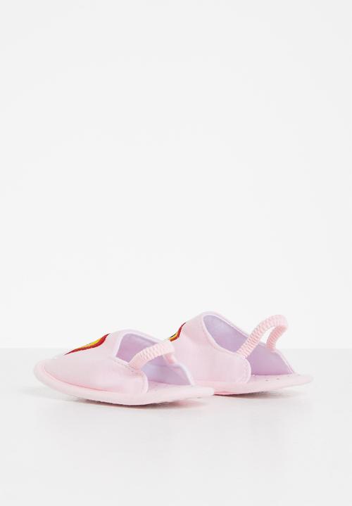 Pop Candy - Baby girls rainbow slipper - pink