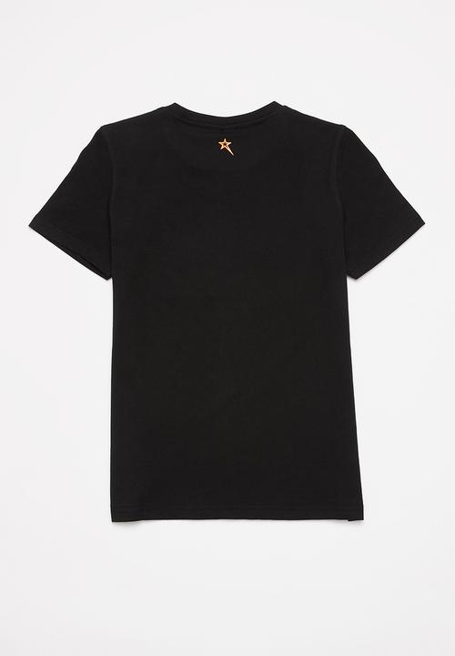 SOVIET - B firmino boys short sleeve logo tee - black