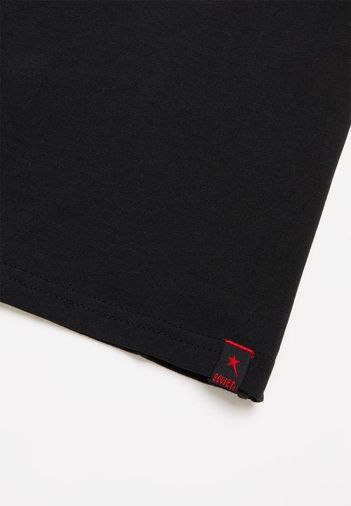 SOVIET - B firmino boys short sleeve logo tee - black