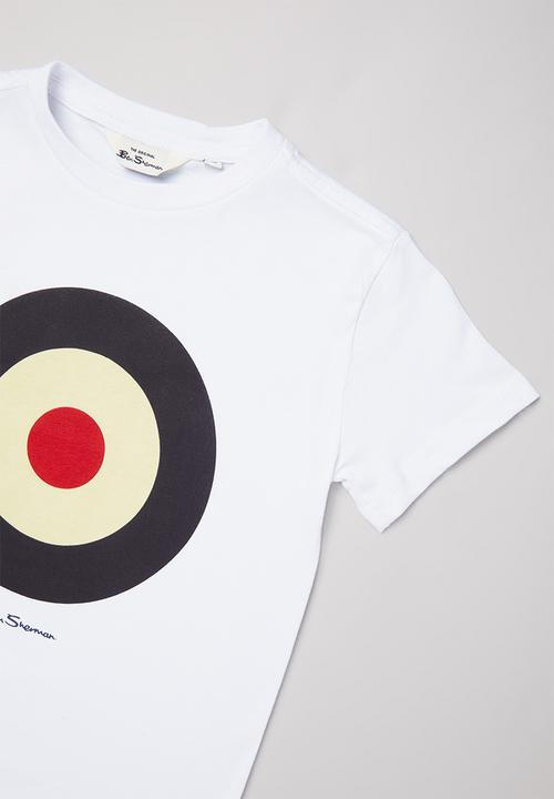 Ben Sherman - Kids target tee - white