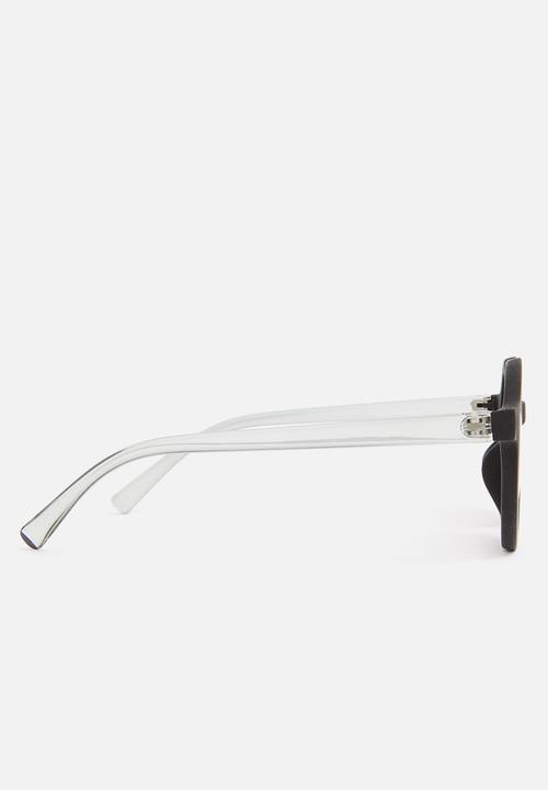 Pop Candy - Round fashion sunglasses - black