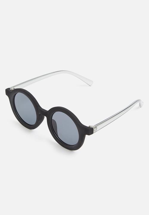 Pop Candy - Round fashion sunglasses - black