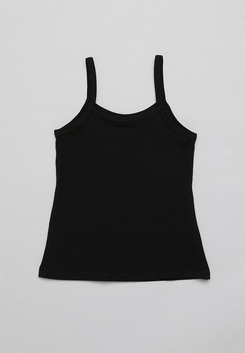 Rebel Republic - 2 Pack cami - white & black 