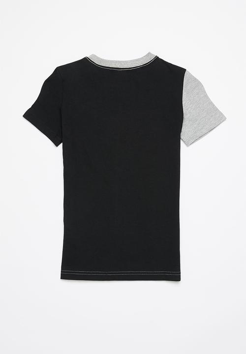 Levi’s® - Levi's boys colorblocked tee - grey & black 