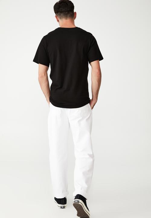 Cotton On - Tbar collab music t-shirt - black