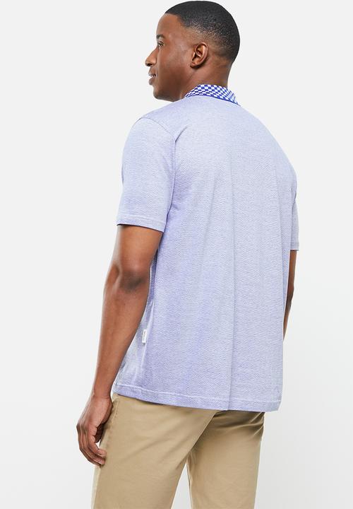 Ben Sherman - Mercerized golfer - blue