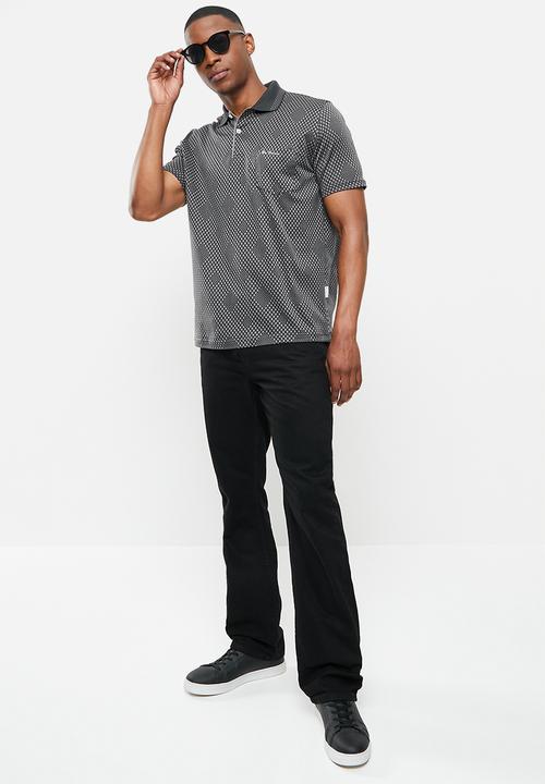 Ben Sherman - Mercerized golfer - dark grey