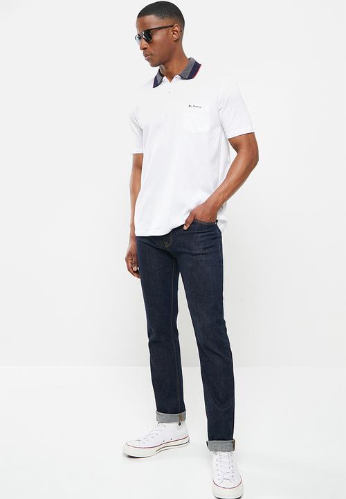 Ben Sherman - Mercerized golfer - white