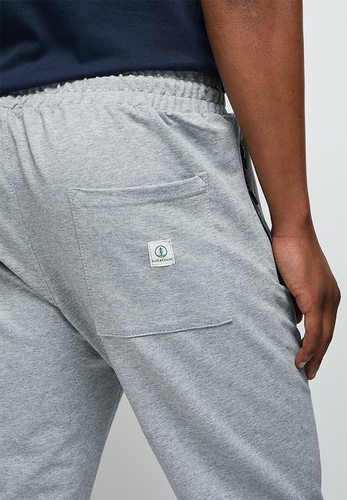 Lark & Crosse - Slim fit sweatpants - grey 