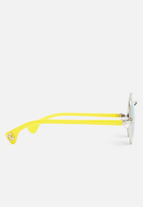 Rebel Republic - Round sunglasses - yellow