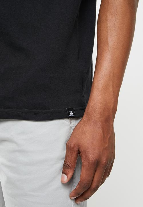 Salomon - Achieve short sleeve tee - black
