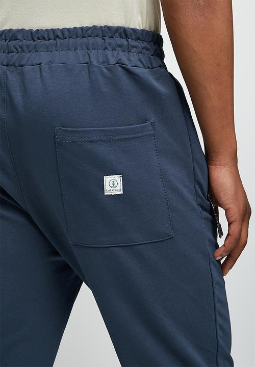 Lark & Crosse - Slim fit sweatpants - navy