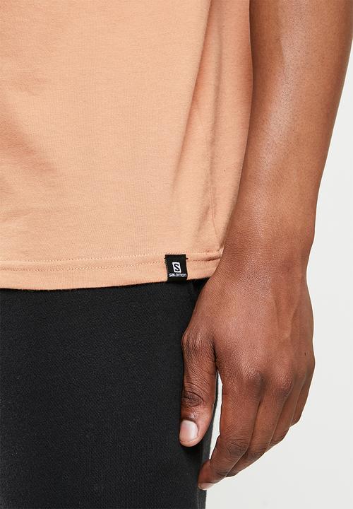 Salomon - Time to play short sleeve tee - tawny brown