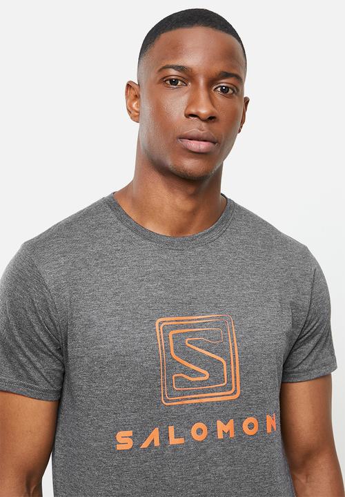Salomon - Mirror short sleeve tee - anthracite melange
