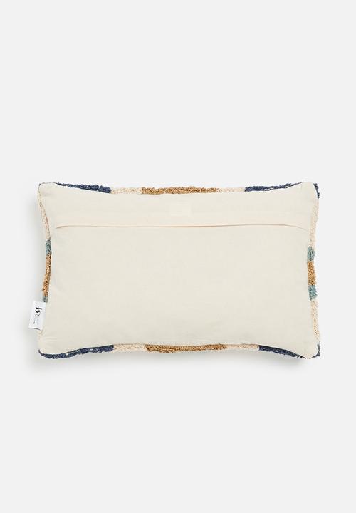 Sixth Floor - Ariana cotton tufted cushion cover - multi