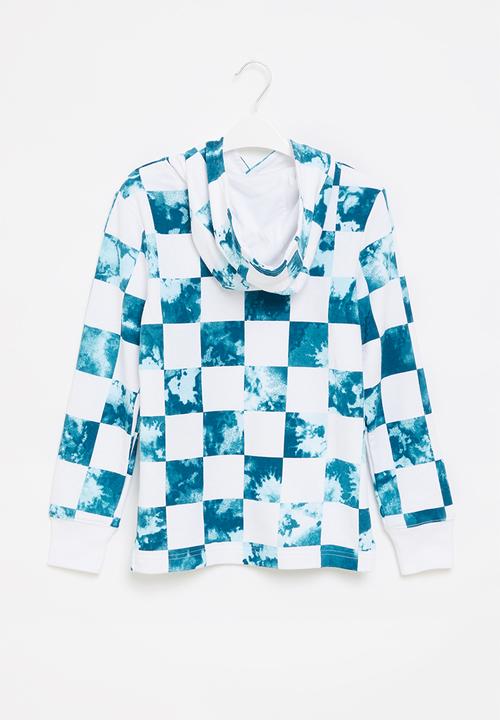 Levi’s® - Levis boys printed pullover hoodie - blue & white