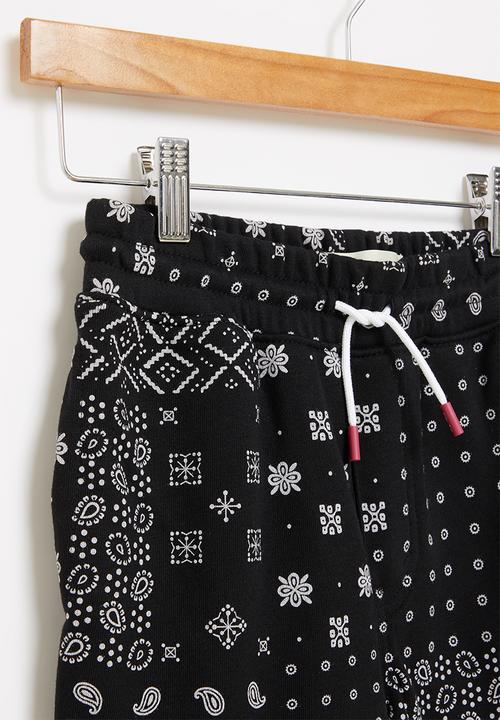 Levi’s® - Levis boys logo knit short - black & white