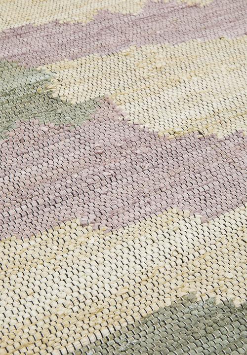 Sixth Floor - Contour woven rug - multi
