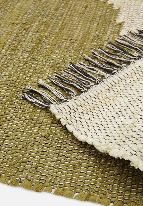 Sixth Floor - Contour woven rug - multi